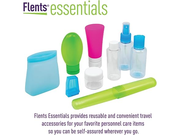 Flents Silicone Travel Pouches 2 Pack