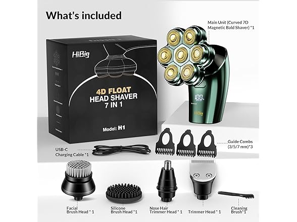 HiBig Head Shavers for Bald Men