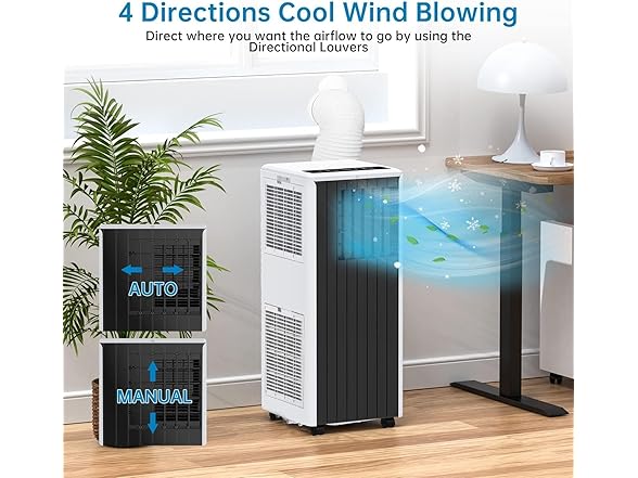 dainslef 8000 BTU Portable 3-in-1 Air Conditioners