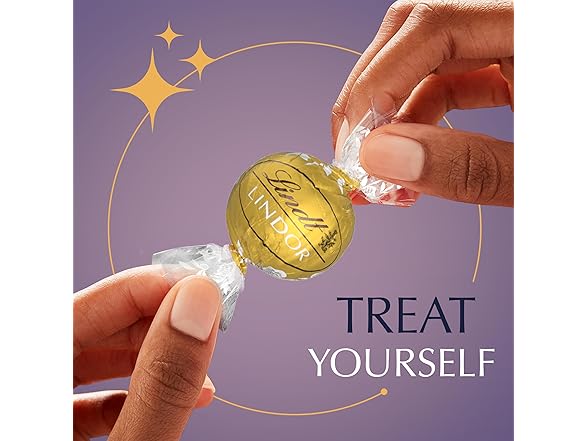 Lindt Lindor White Choc Assorted Truffle