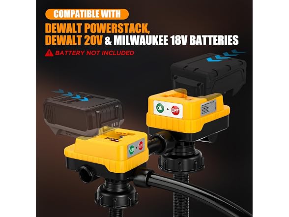 DEMAKIMI 4.5 GPM Cordless Fuel Transfer