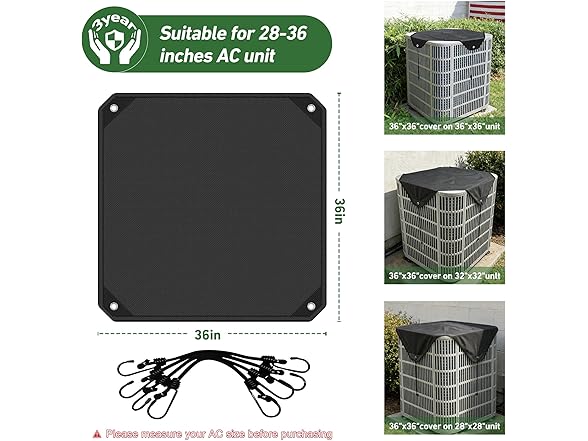 Xeeol Air Conditioner Cover