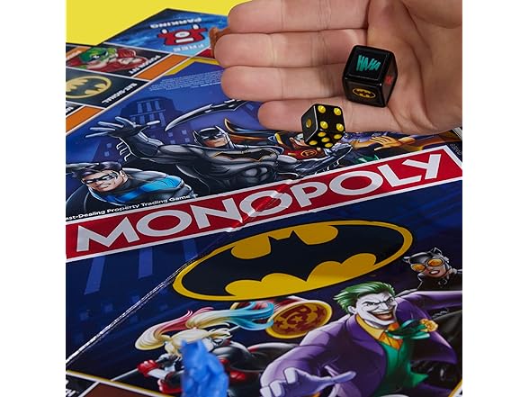 Hasbro Gaming Monopoly Batman Edition Board Game