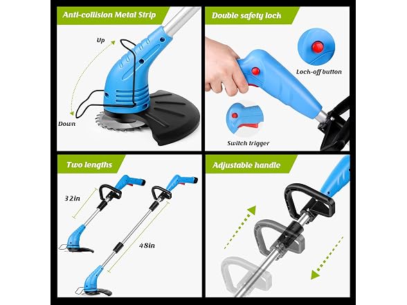 Lipoliftco Weed Wacker Cordless 12V