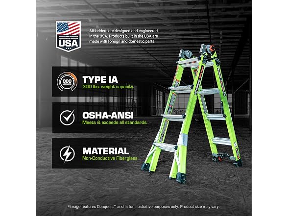 Little Giant Conquest 2.0 18ft Multi-Position 17117-001