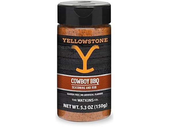 Watkins Yellowstone Cowboy BBQ Seasoning and Rub