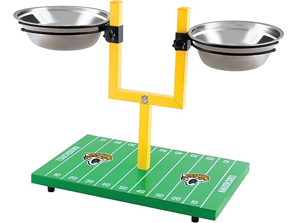 JAGUARS Dog Bowl Feeder