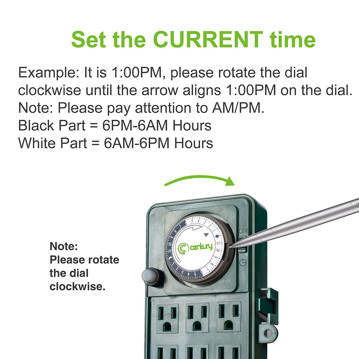 Century Mechanical Outdoor Socket Timer - Gallery 12