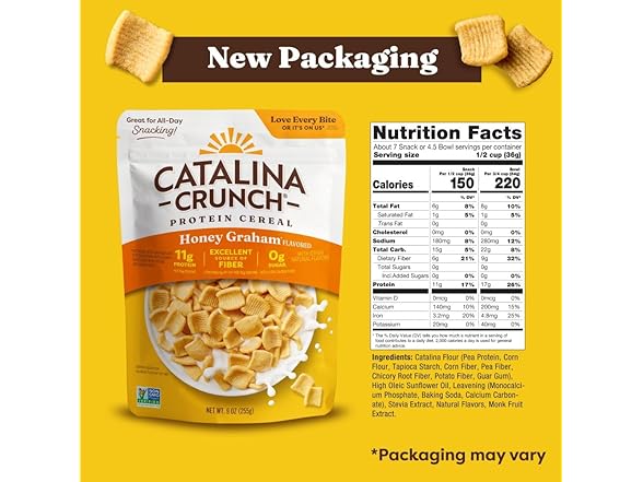 Catalina Crunch Protein Cereal - Sugar Free