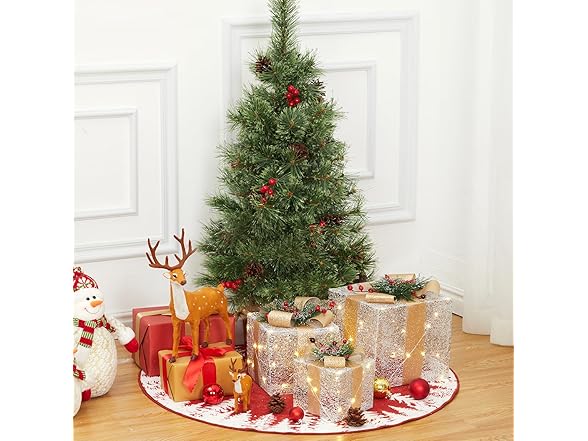 GarveeHome 3 Christmas Light Gift Boxes