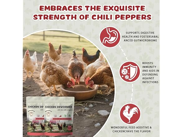 Genveticon Chicken Dewormer Powder 1lb