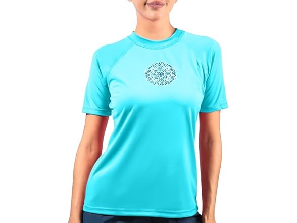 Kanu Surf Women's Juliette Aqua Rashguard (M)