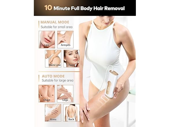 LYSMOSKI LYSMOSKI Laser Hair Removal with Cooling