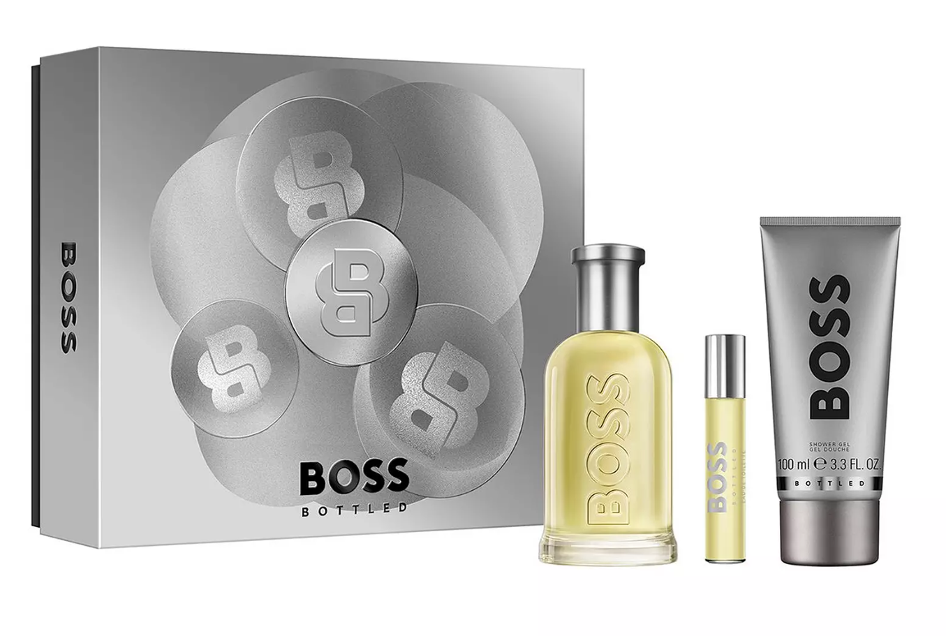 Boss Bottled No. 6 3pc EDT Gift Set Men - Gallery 2