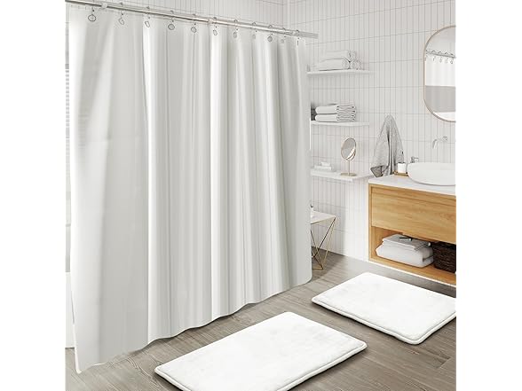 Clara Clark White Bathroom Set