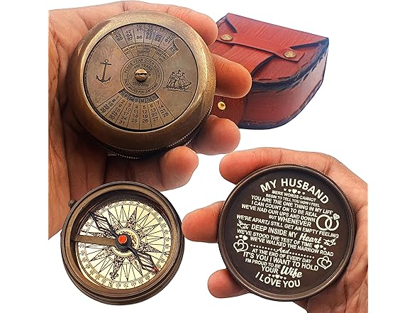 to My Husband Compass I Love You