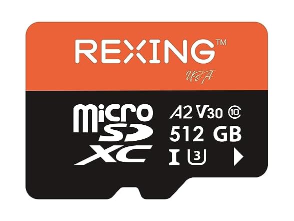 RexingUSA 512GB MicroSD Card - 512GB