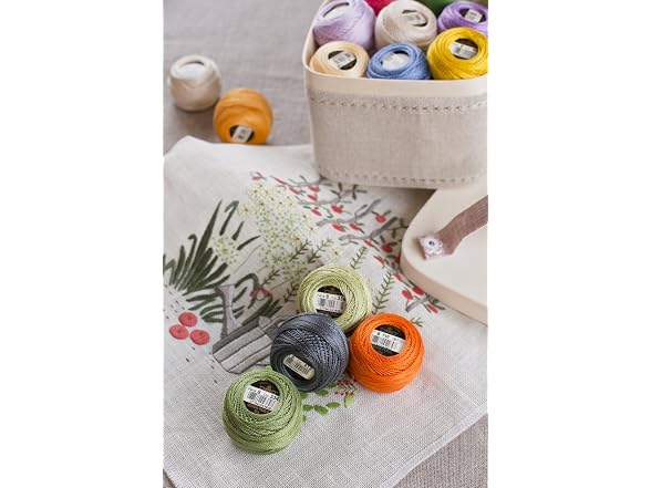 DMC 116 8-498 Pearl Cotton Thread Balls,