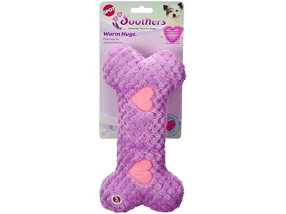 SPOT Soothers Warm Hug Bone - Calming Plush