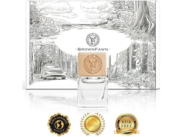 BrownFawn Luxury Car Air Freshener