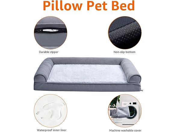Amazon Basics Foam Living Room Pet Bed