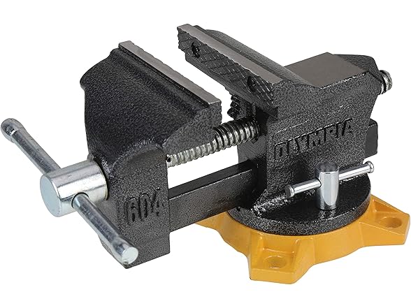 4" Bench Vise Gray