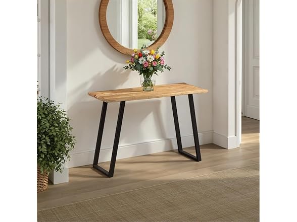 Howard Elliott Collection Avinash Console Table Rectangle Brown
