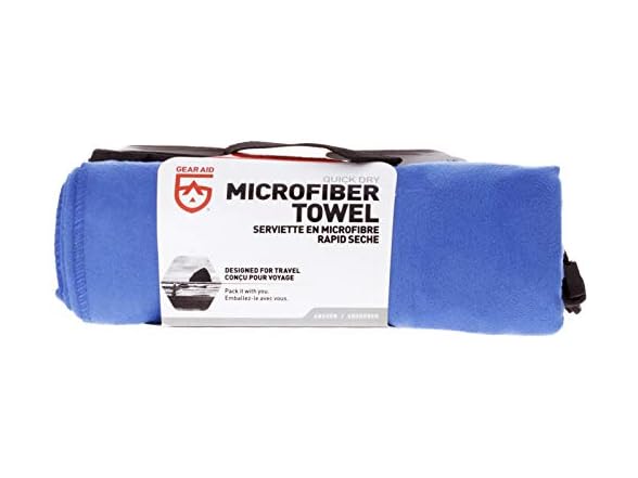 GEAR AID Quick Dry Microfiber Towel for Trave