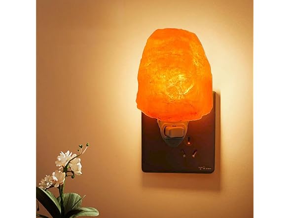 Salt Lamp Night Light, 2 Pack