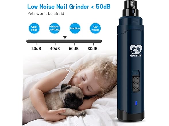 Casfuy B07W85ZPL1 dog nail grinder