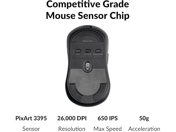 Keychron M3 Mini 4K Wireless Black Mouse