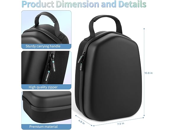 Hard Carrying Case Compatible
