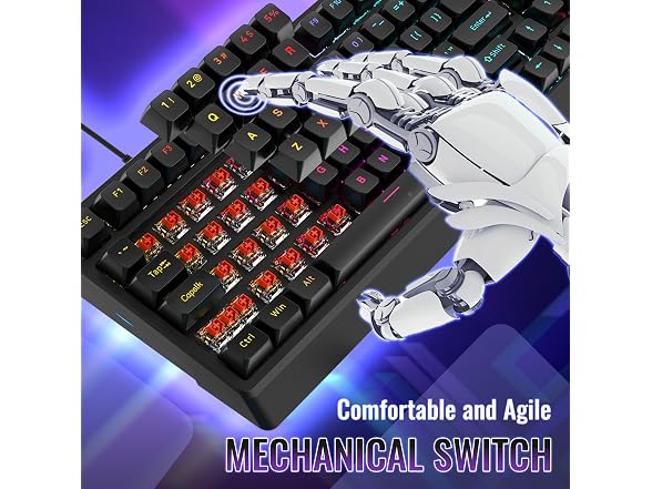 Gegago Mechanical Gaming Keyboard 98Key