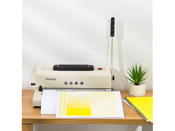TIANSE Binding Machine - Electric Coil Plastic/Met