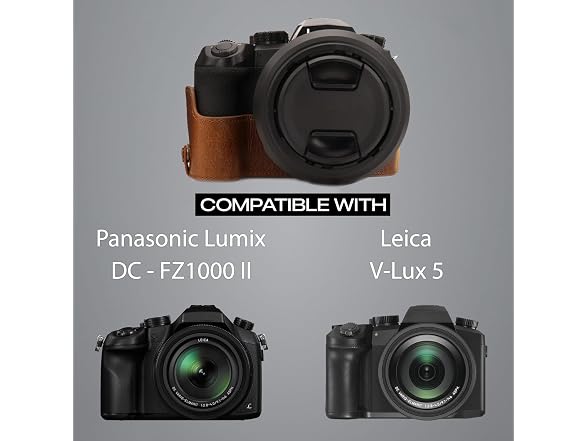 MegaGear Ever Ready Genuine Leather Camera Half Case