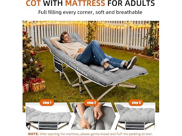 Fragess camping cot