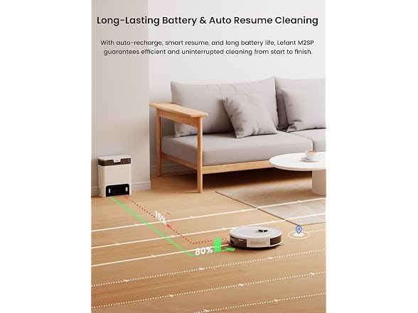 Lefant Robot Vacuum and Mop Combo