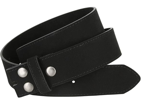 Belts.com Men (36) Belt Rounded Edge Heel Bar Belt