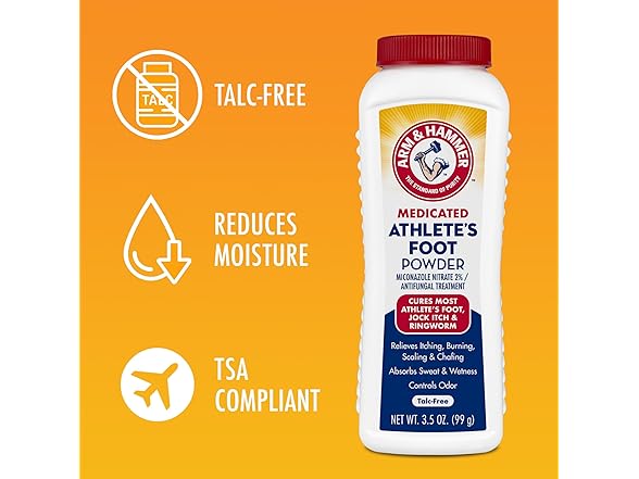 Arm & Hammer Athlete's Foot Powder