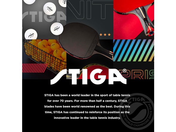 STIGA Carbon+ Ping Pong Paddle