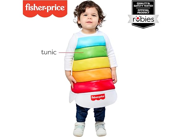 Rubies Fisher Price: Rock-A-Stack Costume for Babies