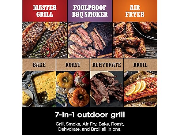 Ninja OG701 Woodfire 7-in-1 Grill