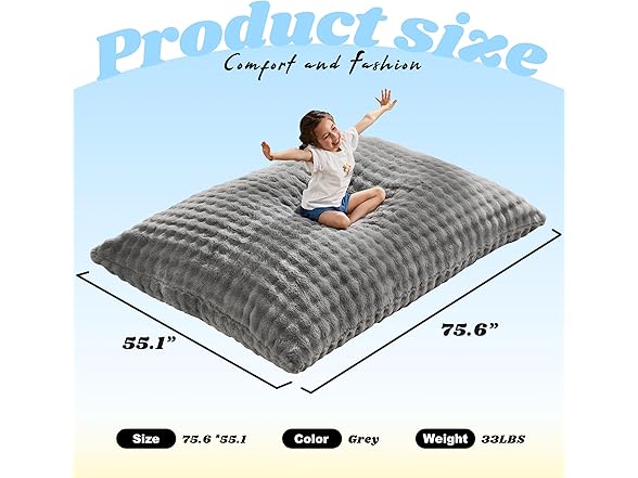 3 in 1 Bean Bag Chair