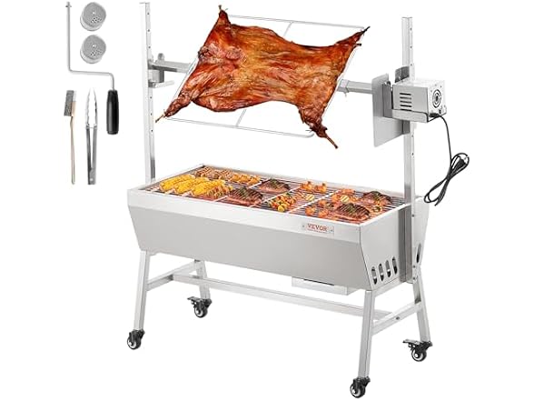 VEVOR Upgrade Rotisserie Grill