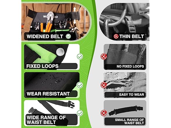 WORKPRO Garden Tool Belt