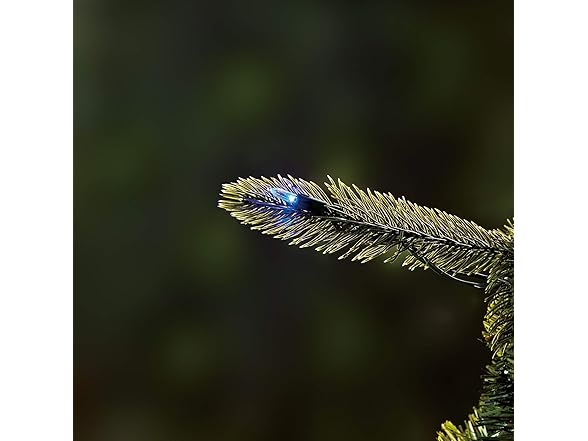 7.5 ft Pre-Lit Vermont Spruce Quick Set Artificial Christmas Tree