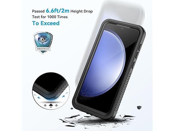 Lanhiem Waterproof Case Galaxy S23 FE