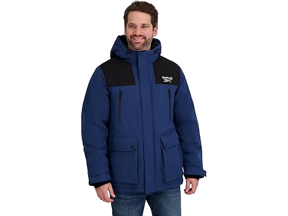 Reebok Men Insulated Softshell Winter Jacket