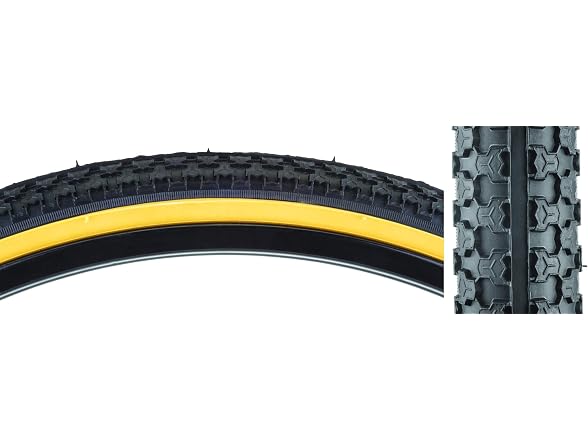 Sunlite MTB Raised Center Tire, 26 x Black/Black - Gallery 2