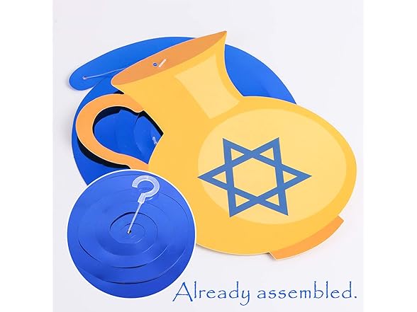 JOLLYSTYLE Hanukkah Decorations